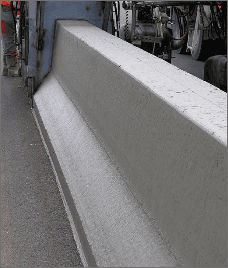 Béton extrudé - Ouvrages linéaires